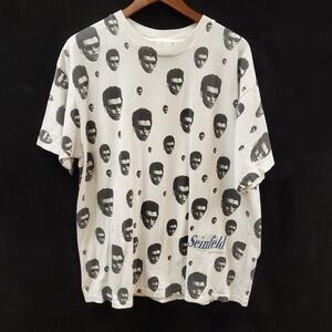 Vtg Stanely Desantis 1993 Kramer Seinfeld Single Stitch Aop T-Shirt Size XL